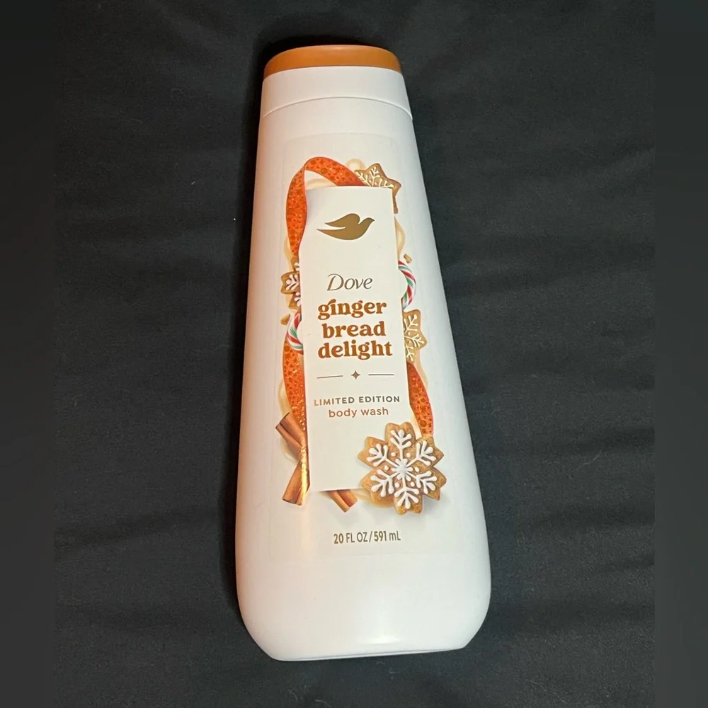 Dove Beauty 2024 Limited Edition‎ Holiday Treat Body Wash Gingerbread Delight
